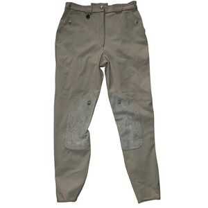 Pikeur "Princesse" Beige Knee Patch Breeches Sz 28 Women's Equestrian Riding